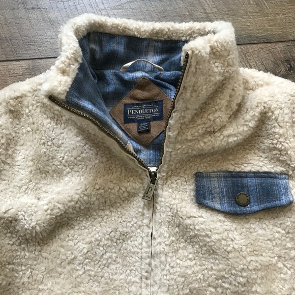 pendleton fuzzy jacket